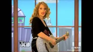 Who did watched this video of Taylor with Phineas and Ferb?
