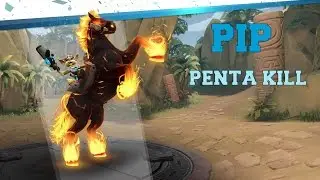 Paladins Gameplay Pip Penta Kill