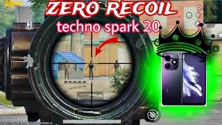 tecno spark 20 zero recoil sensitivity