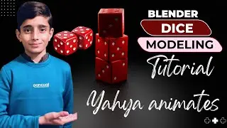 How to Make a Dice in a Very Simple Way | Easy 3D Tutorial #DiceTutorial #3DModeling #tending
