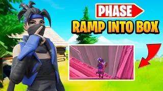 How To *Phase* A Ramp Into A Opponents Box | Fortnite Tips And Tricks