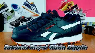 Кожаные РЕТРО КРОССОВКИ REEBOK Royal Glide Ripple EF7705