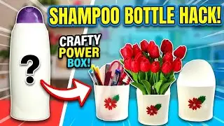 Best out of waste powder bottle craft ideas| DIY| Reuse craft
