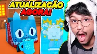 🔴 TITANIC VOADOR no PET SIMULATOR 99! ATUALIZAÇÃO de NATAL AGORA!