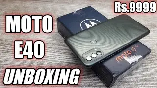 Moto E40 Unboxing - Should You Buy it ?