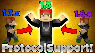 Minecraft | Protocol Support (Let 1.7.x, 1.6.x, & 1.5.2 Users Play!) | Plugin Tutorial