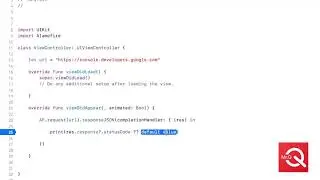 Alamofire 5.2 Tutorial | Basic HTTP GET request swift 5 example