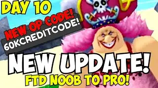 [NEW OP CODE] New BIG MOM Update in Final Tower Defense! | Noob To Pro Day 10