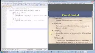 Java Tutorial - What are Control Flow Statements