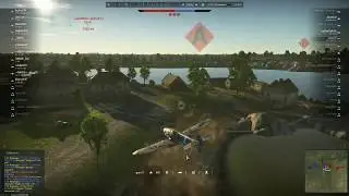 War Thunder. Сбил самолет арт-огнем!