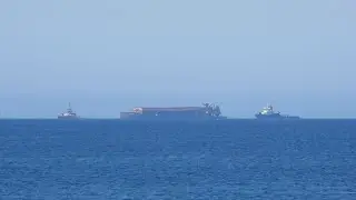 Spencer Gulf Barge Transfer Time Lapse (September 16-2023)