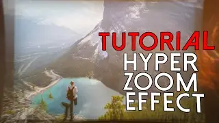Tutorial for Adobe After Effects - Hyper-Zoom Effect technique