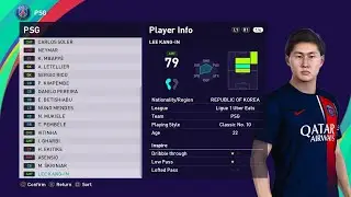 PES 2021 - REVIEW NEXT OPTION FILE PES 2021 SEASON UPDATE 23-24 | PS4
