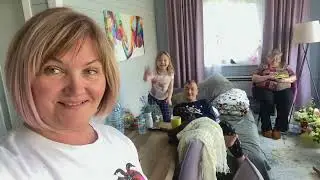 Они как кошка с собакой 🤷‍♀️дружить не хотят.Новые покупки на даче.В лес🌲за вениками🌳