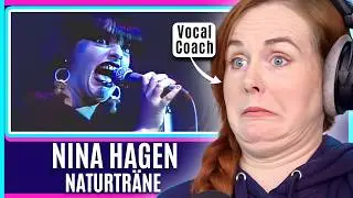 BIZARRE German Punk Opera  | Vocal Coach Analysis | Nina Hagen - Naturträne Reaction