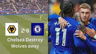 Chelsea destroy Wolves   Noni Madueke Hatrick Palmer shine Joao felix debut goal