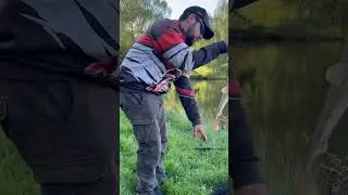 Un petit plan sur @benjaminleblois6446  qui nous sort un brochet avec son Spinner Delalande 👍🔥.