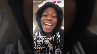 Yung mal on live playing unreleased Hood rich pablo juan verse and the Beat By Jeff