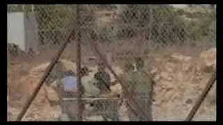 Palestinian Children Beaten by Israeli Soldier