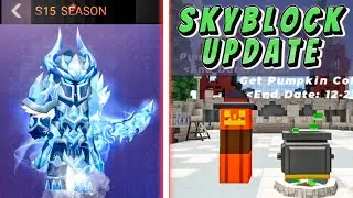 SEASON 15 PREVIEW & New Ice Area Map?! || Blockman Go