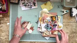Filling & decorating a blank junk journal #3