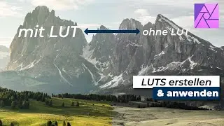 Schneller arbeiten mit LUTS in Affinity Photo (Tutorial)