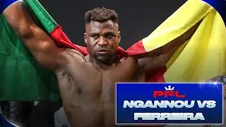 The King is back! 🦁 Francis Ngannou knocks out Renan Ferreira 😱 
