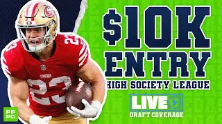 2024 $10K High Society League Live Draft Coverage from Las Vegas