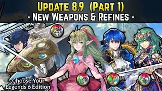 [PART 1] CYL6 - Brave Chrom, Tiki, Seliph, & Byleth New Refines (Update 8.9) | FEH Guide