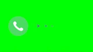 green screen HD screen animation effects  incoming call