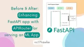 Enhancing FastAPI app with APIRouter for serving an ML App