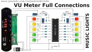 Best #VU_Meter Circuit Diagram using IC 2281. Best Power Point Presentation.