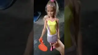 unboxing barbie career barbie twins player doll