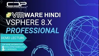VMware vSphere 8.0 Training HINDI | Introduction to VMware | CDP Networks | www.cdpnetworks.com