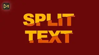 Split Text Animation | Green Screen | Chroma Key