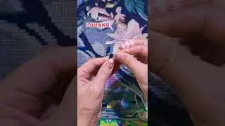 Detailed tutorial on cross stitch thread dividing