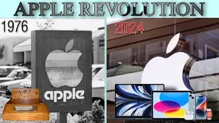 The History of Apple from 1976 to 2024 | Revolution of Apple Inc from Garage to Global Giant 🍎