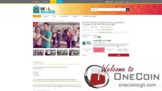 Принцип работы Dealshaker com от компании Onecoin Onelife
