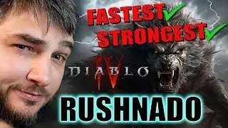 Rushnado (Highest DPS / Fastest) S+ Druid Build Guide (Werewolf Tornado / Werenado) | Diablo 4 - S3