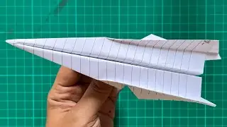 PAPER PLANE | HOW TO MAKE A PLANE OUT OF PAPER IS VERY EASY | ORIGAMI PLANE ✈️✈️