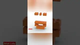 🎃Построй страшную тыквеную голову из лего на Хеллоуин. LEGO. 