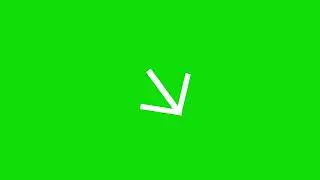 Modern Arrow Animated - Green Screen 4k FREE DOWNLOAD