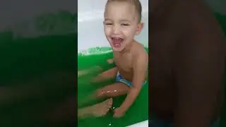 Ooze baff slime bath