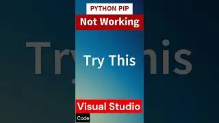 Python PIP Command Not Working ? #python #coding #computerscience