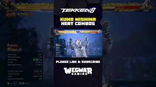 Tekken 8 Kuma | Heat Combos