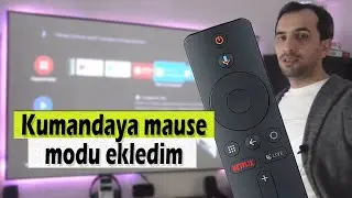 KUMANDAYA  AİR MAUSE MODU EKLEDİM | Mİ BOX S 4K