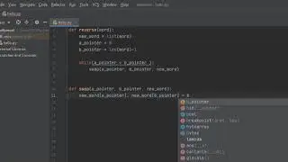Python - Reverse A String In Constant Space