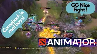 TNC Crazy 2+ Min non-stop Roshan Fight - Comeback 180,000 Net Worth | WePlay Animajor 2021 | Dota 2
