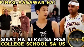 Sumisikat na ang pangalan ni Kai Sotto sa mga NCAA School sa Amerika!