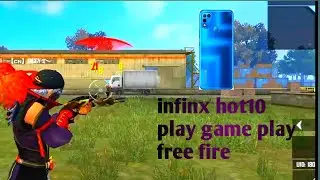 Infinx Hot 10 Play 📱Game Play Free Fire 1 vs 1#freefire #1vs4clutch #ajjubhai94